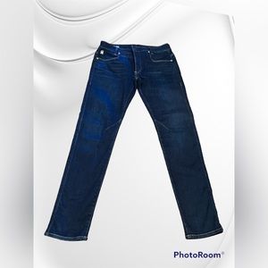 Mens G-Star D-Staq 5 pocket slim blue jeans size 32